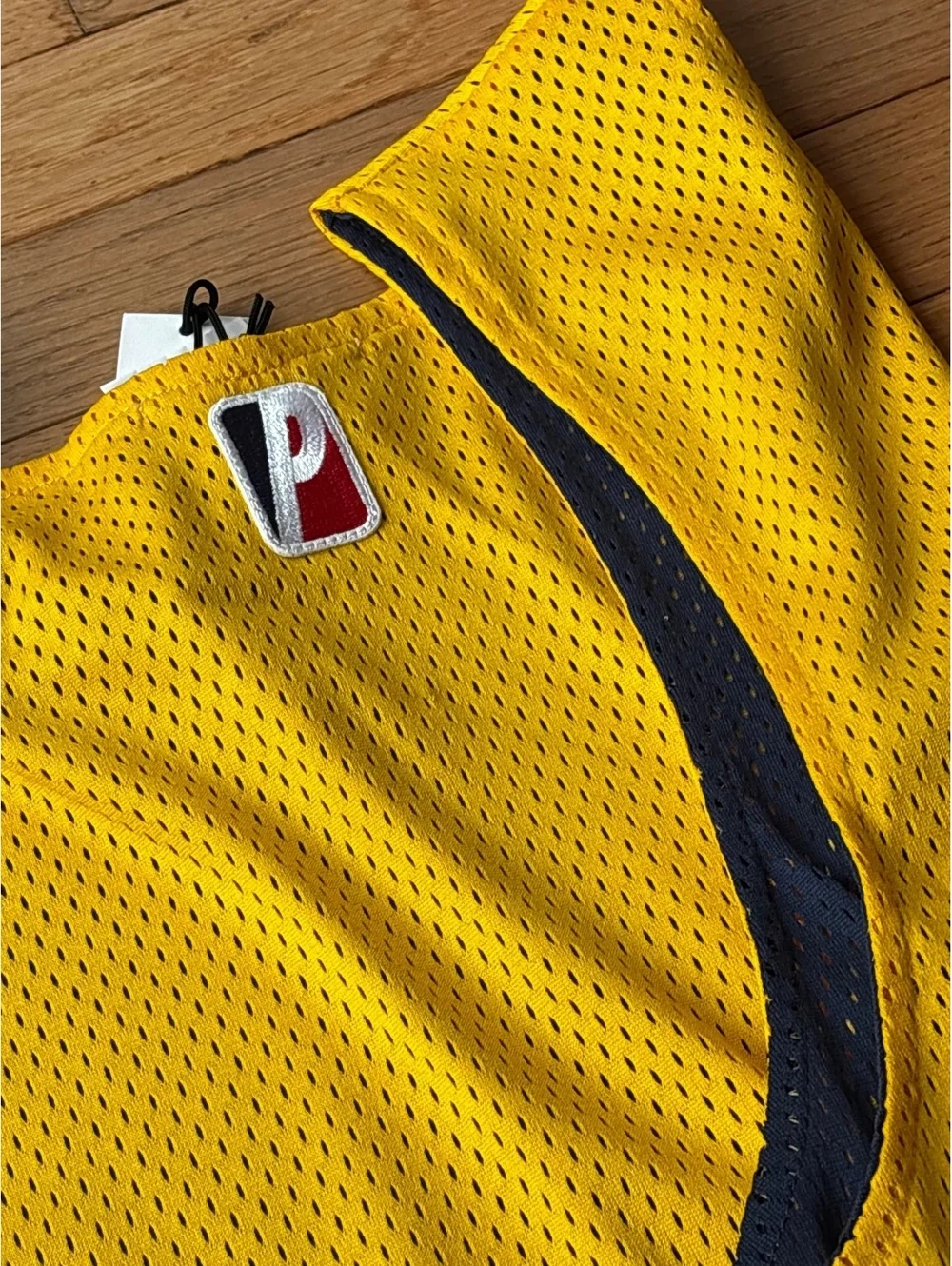 Palace Mesh Practice Vest  SS23 Navy/Yellow Large